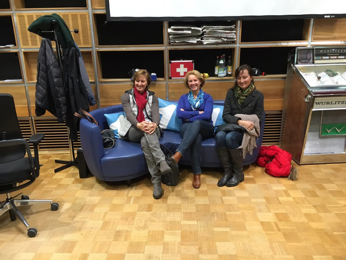 auf der blauen Couch beim BR